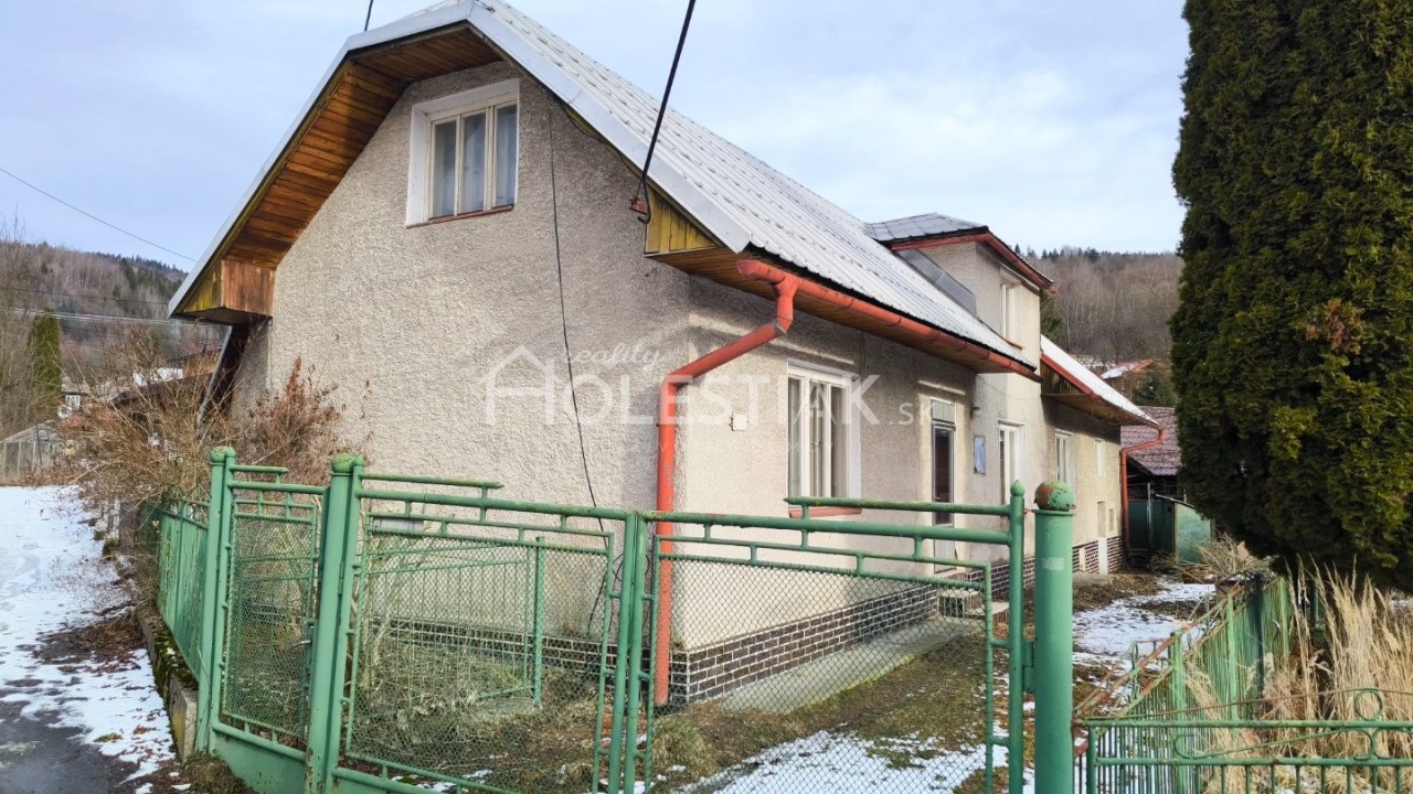 Predám rodinný dom Zborov nad Bystricou