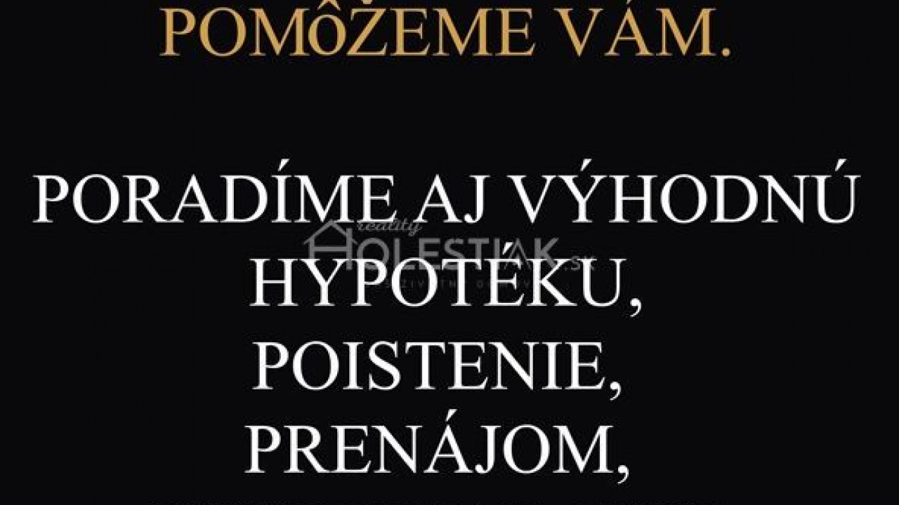 Rezervované - Predám 1+1 byt Čadca, iba u nás