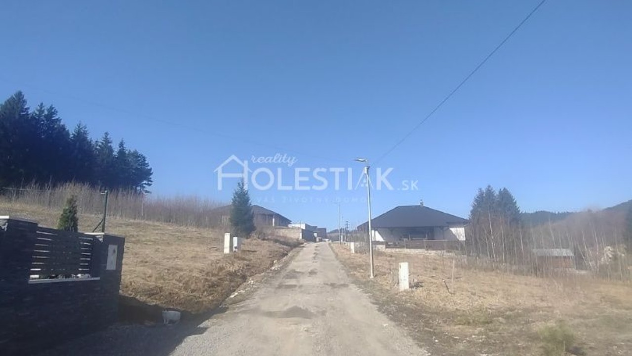 Rezervované - Predám krásny pozemok so staveb. povol. Olešná